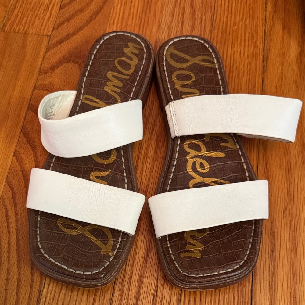 Sam Edelman White Sandals